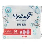 نوار بهداشتی مای لیدی اولترا ابریشم 10 عددی