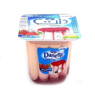 دسر پاناکوتا توت فرنگی دنت 100 گرم