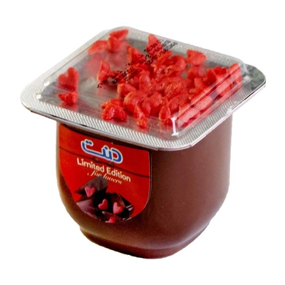 دسر تاپر شکلاتی با غلات قلبی دنت 100 گرمی