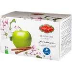 دمنوش با طعم سیب و دارچین گلستان 20 عددی