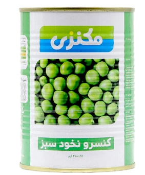 کنسرو نخودفرنگی مکنزی 380 گرم
