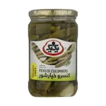 خیارشور سوپر ویژه شیشه یک و یک 660 گرم 
