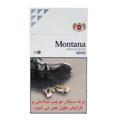 سیگار اس لاین نقره ای مانتانا
