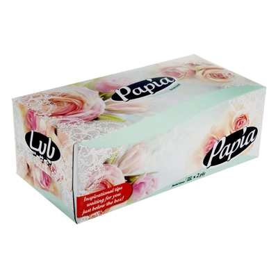 دستمال کاغذی پاپیا 150 برگ 2 لایه