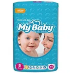 پوشک بچه سایز 5 خیلی بزرگ 10 عددی مای بیبی
