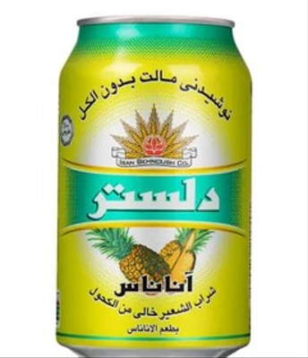 ماء الشعیر آناناس قوطی دلستر 330 سی سی