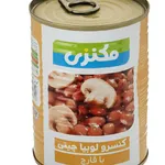 کنسرو لوبیا چیتی با قارچ مکنزی 380 گرم