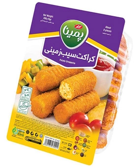 کراکت سیب زمینی پمینا 390 گرم