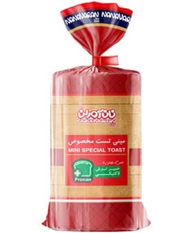 نان مینی تست مخصوص نان آوران 400 گرم