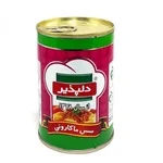 کنسرو مایه ماکارونی دلپذیر 400 گرمی