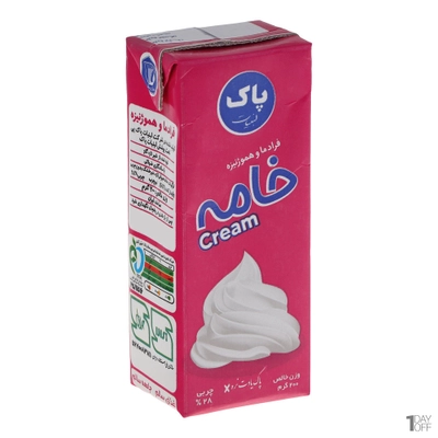 خامه تتراپک پاک 200 گرم