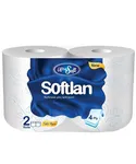 دستمال توالت سافتلن 2 عدد