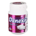 آدامس دن اکسیر با طعم میکس طعم صورتی قوطی 60 گرم