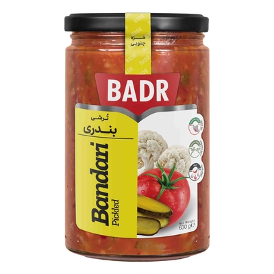ترشی لیته بندری بدر 630 گرمی