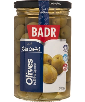 زیتون بدر سوپر ویژه 650 گرم