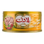 کنسرو تن ماهی روغن گیاهی طلایی لادن 120 گرم