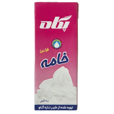 خامه ساده تتراپک پگاه 200 گرم