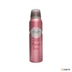 اسپری بدن زنانه سوئیت لاو ژکساف 150 میلی لیتر