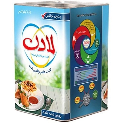 روغن جامد امگا آبی لادن 5000 گرم