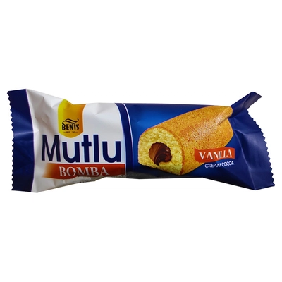 کاپ کیک وانیلی مغزی کاکائو  بنیس 50 گرمی