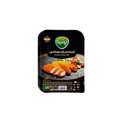 فیله مرغ سوخاری 400 گرمی پمینا