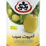کمپوت سیب یک و یک 400 گرم