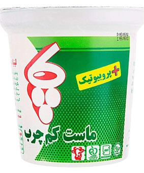 ماست پاک کم چرب پروبیوتیک 750 گرم