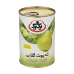 کمپوت گلابی قوطی یک و یک 420 گرم 