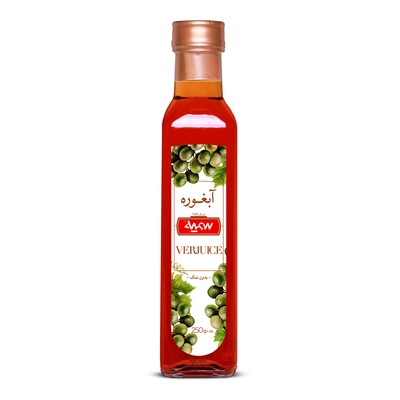 آبغوره شیشه ای سمیه 250 گرم